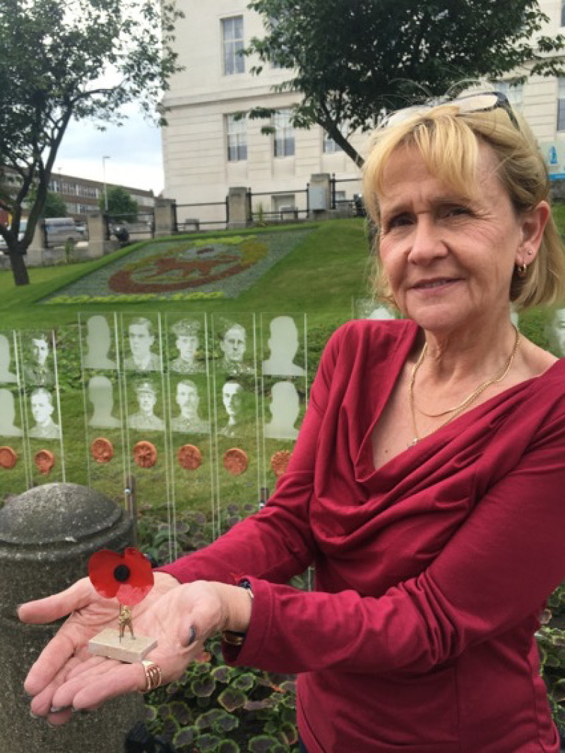 Main image for Barnsley part of Somme tribute