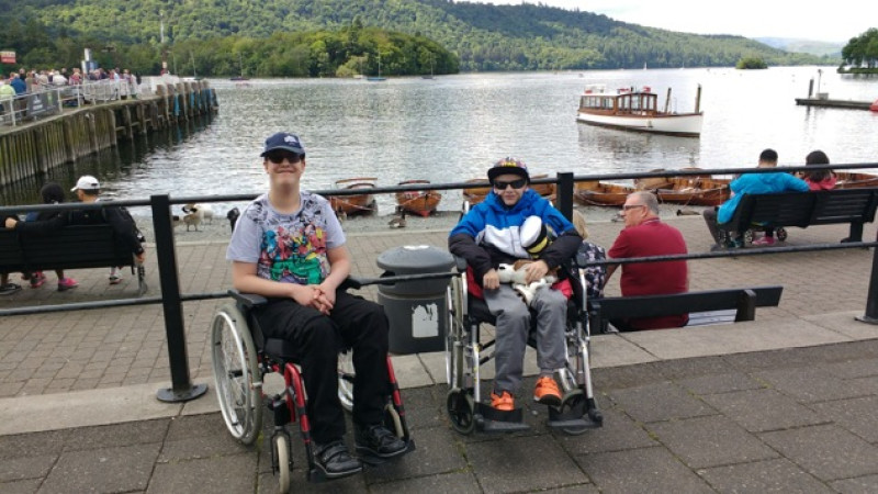 Main image for Brave lad enjoys holiday thanks to local charity