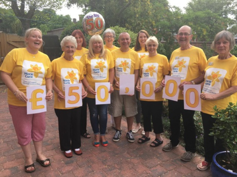 Main image for Group celebrate fundraising milestone