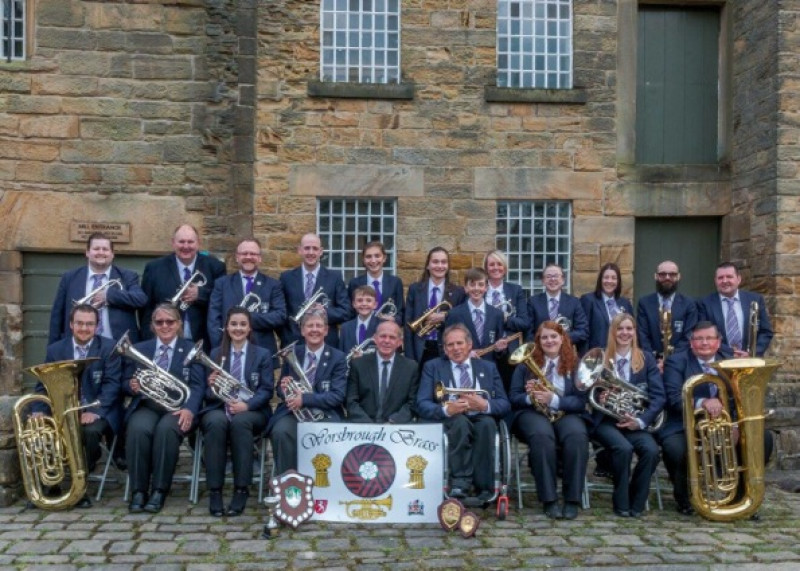 Main image for Brass band turns fortunes around