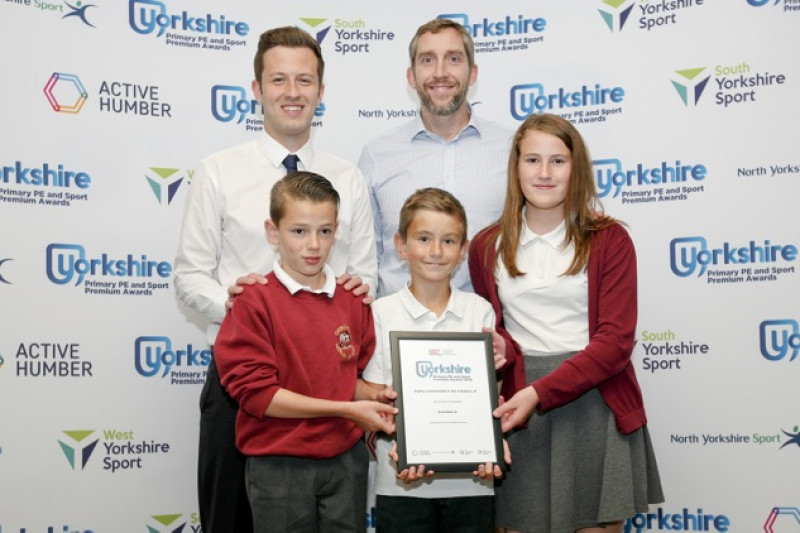 Main image for Cudworth school receives top award