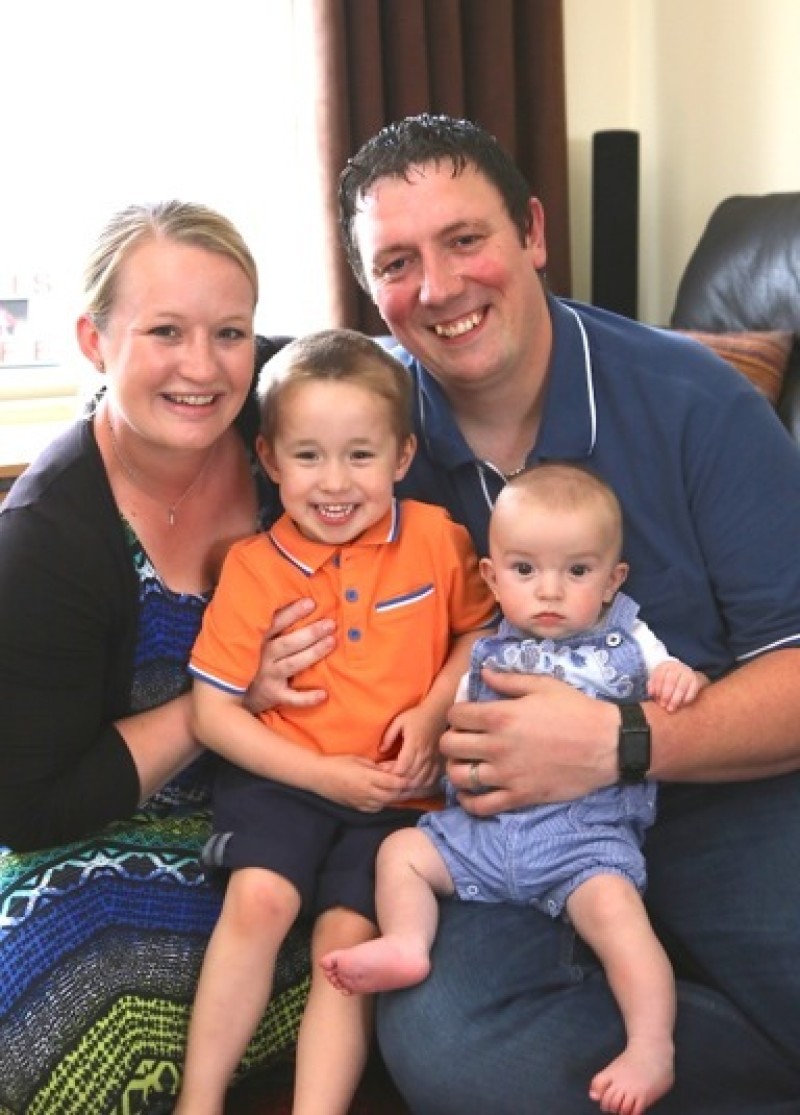 Main image for Mum praises medical team for saving son’s life