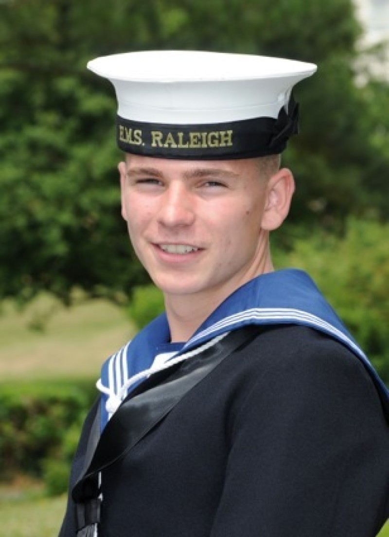 Main image for Teen set for Royal Navy career