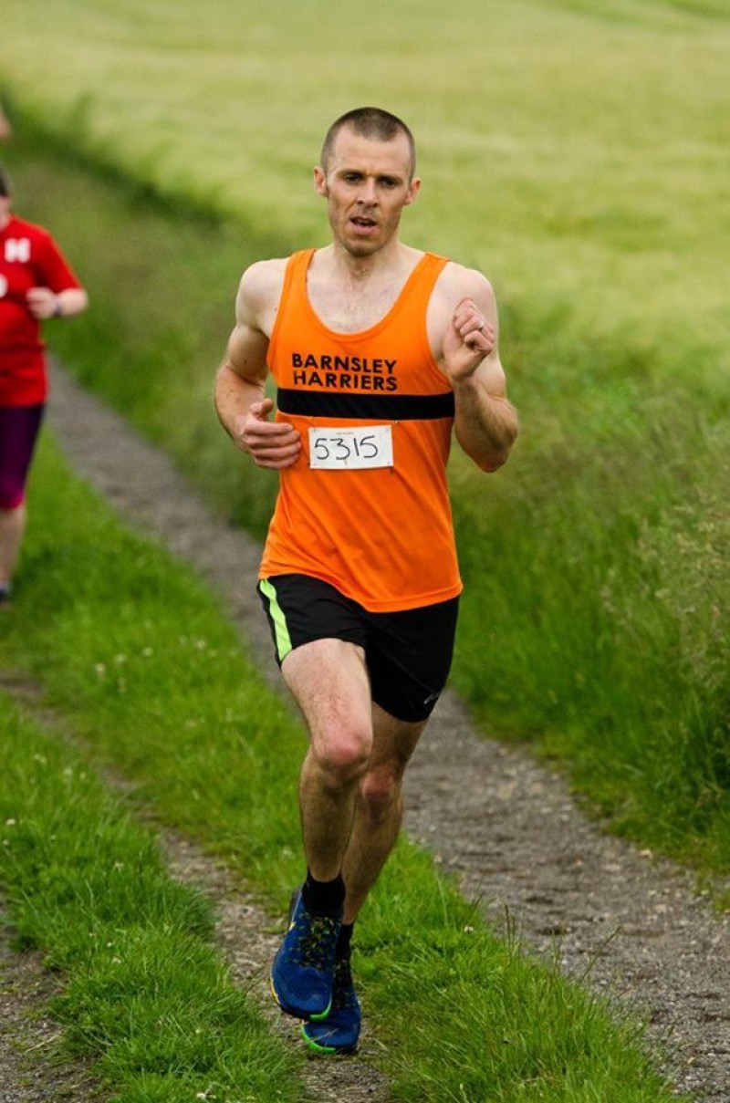 Main image for Barnsley Harrier sets PB a year on from being 'clinically dead' at same race
