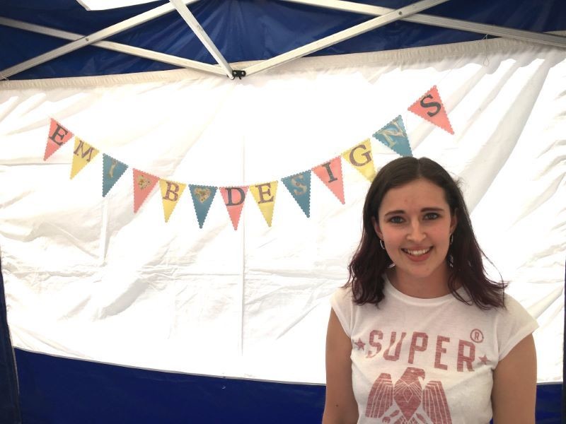 Main image for Emily to be the town’s young trader