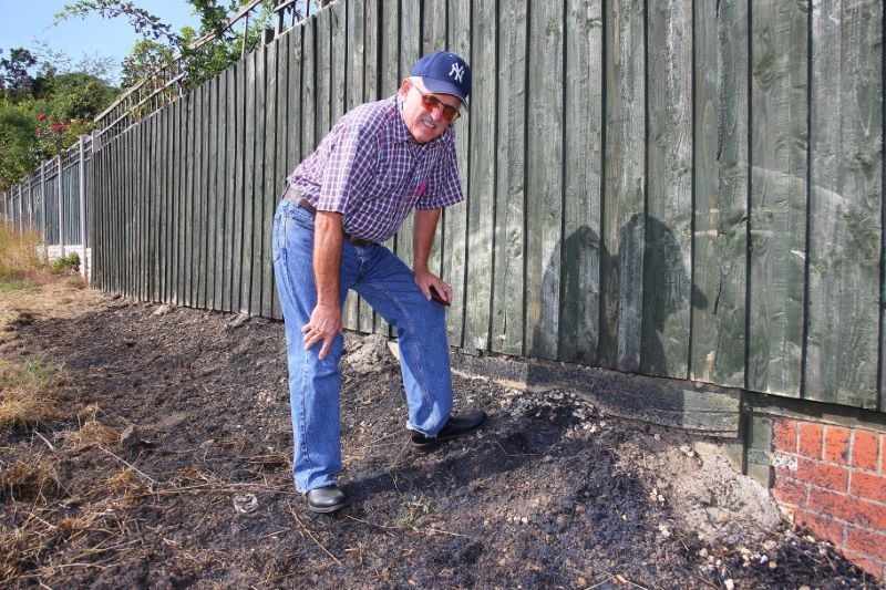 Main image for Resident feeling lucky after arson