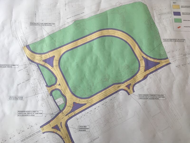 Main image for £4.3m plans to end major traffic bottleneck