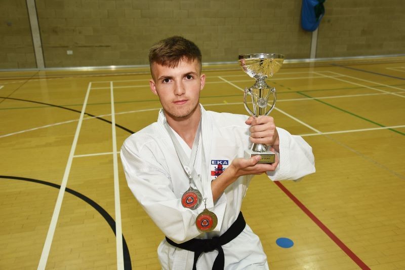 Main image for Andrew gets a kick out of tournament