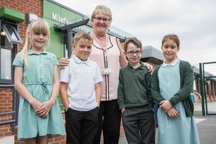 Schooldays are over for Linda... Image