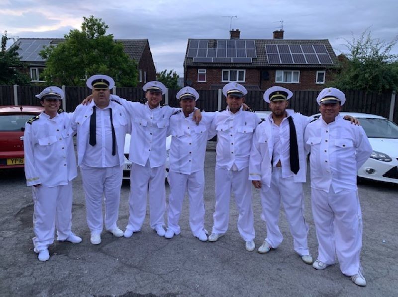 Main image for Lads bare all for charity