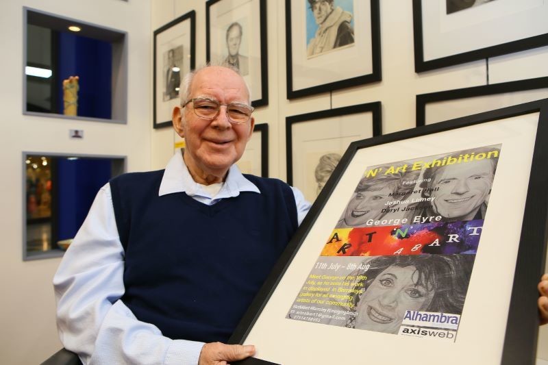 Main image for Pop-up dementia gallery features patients’ work