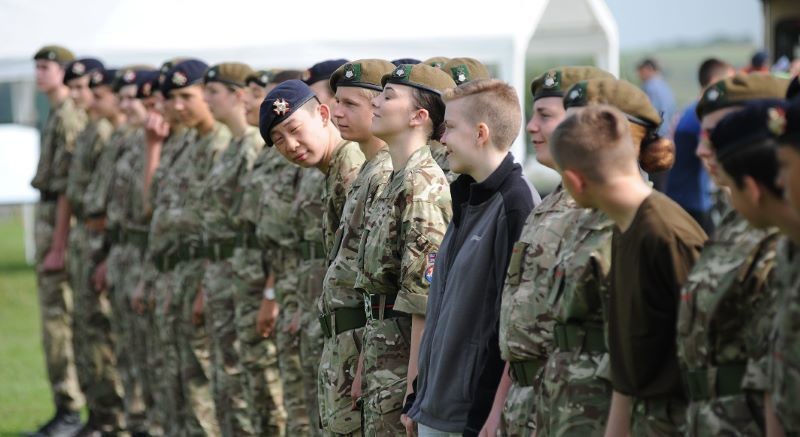 Main image for Armed Forces Day marches into town