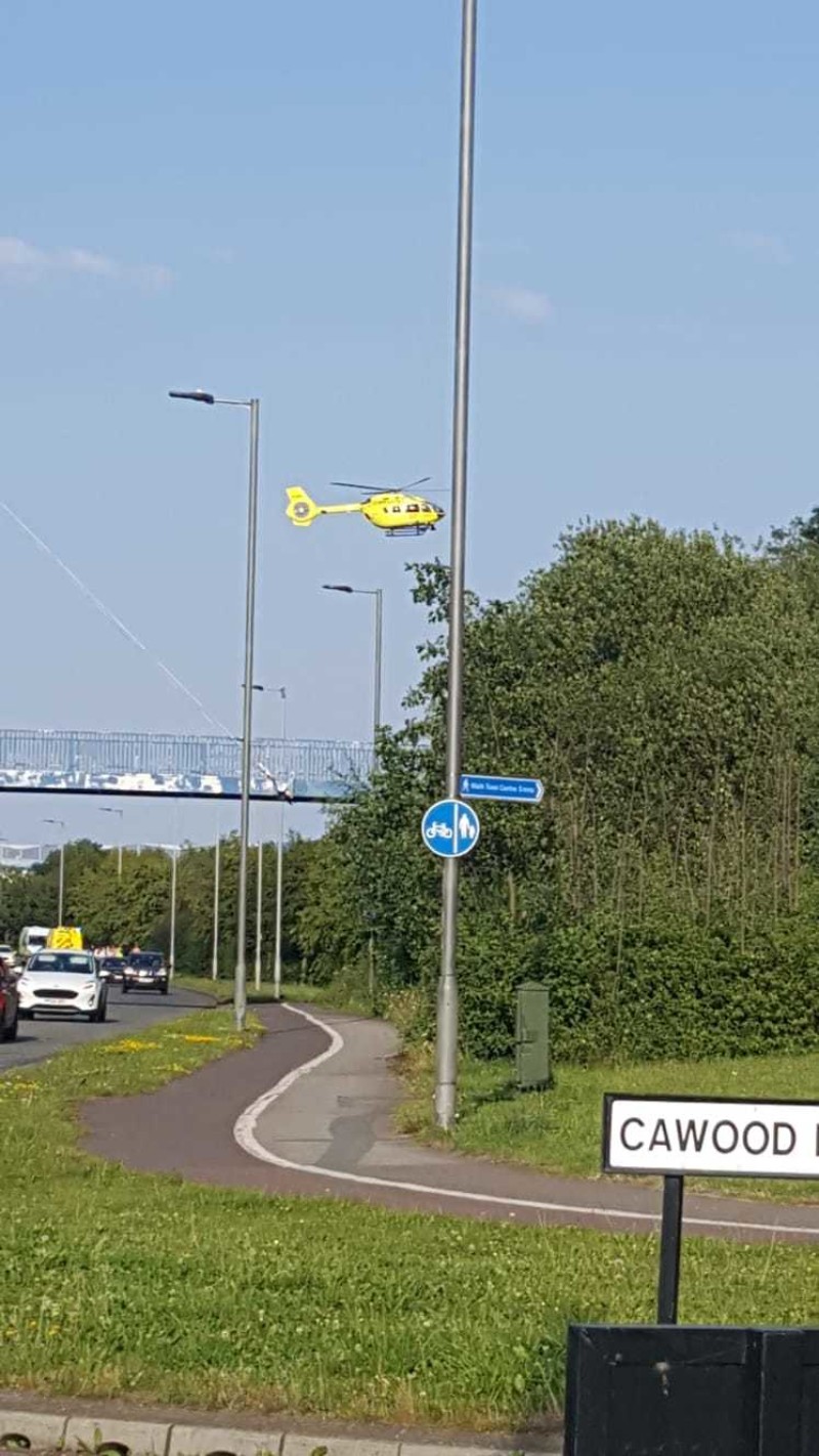 Main image for Teen suffers life-threatening injuries in crash