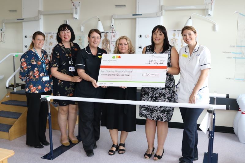 Main image for Care home donates cash to rehab unit