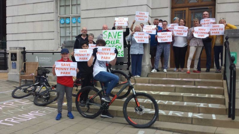 Main image for Park campaigners vow to carry on fighting