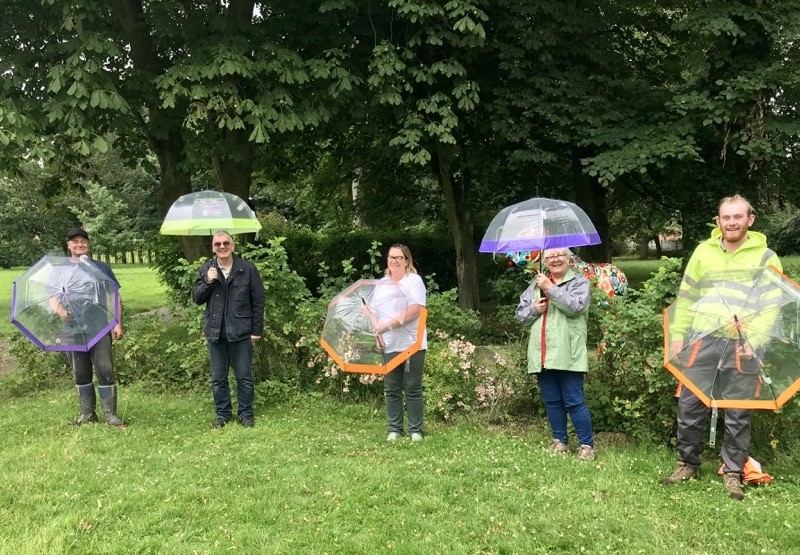 Main image for Park volunteers toast success