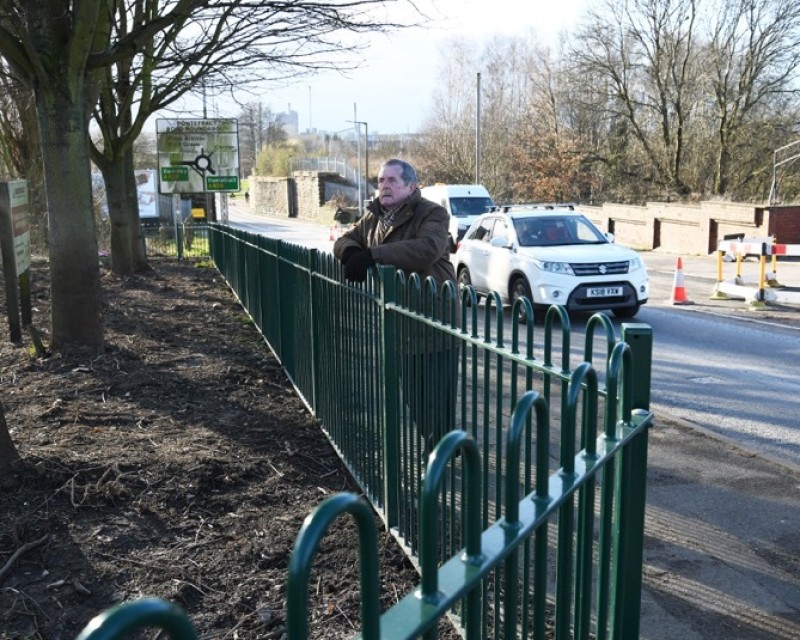 Main image for Security increased at yobs’ brick-throwing spot