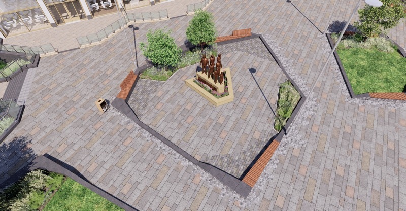 Main image for Covid memorial sculpture approved