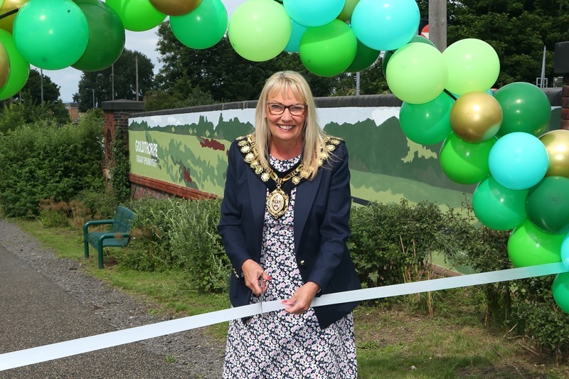 Main image for Village’s heritage marked with new mural