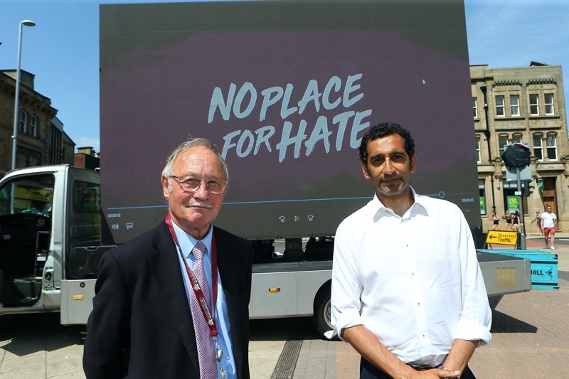 Main image for No Place For Hate launches in Barnsley