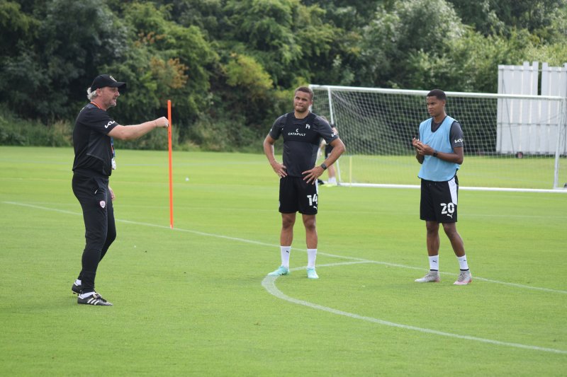 Main image for Defender Sibbick welcomes new style but adds: ‘when the ball has to go, it has to go’