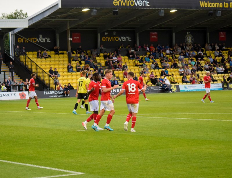 Main image for Young Reds side draw 2-2 at Harrogate