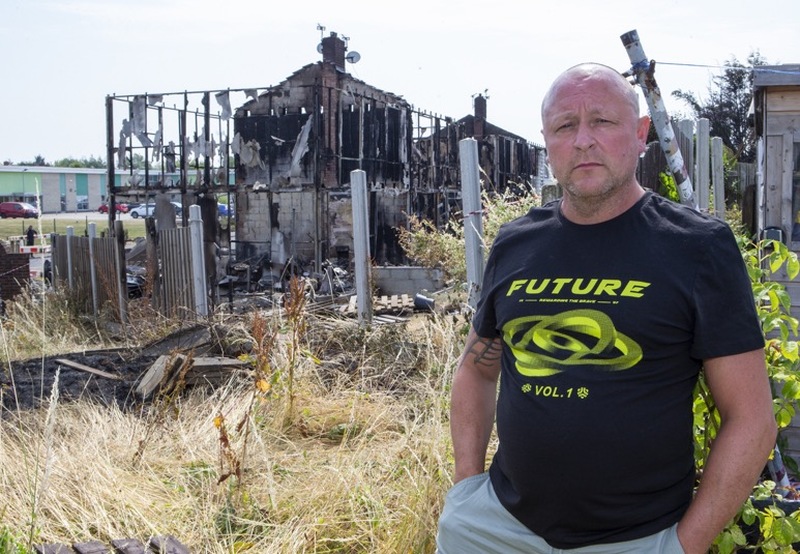 Main image for Families lose everything in horror blaze