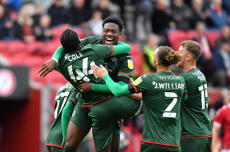 Current strikers Aaron Leya Iseka and Devante Cole