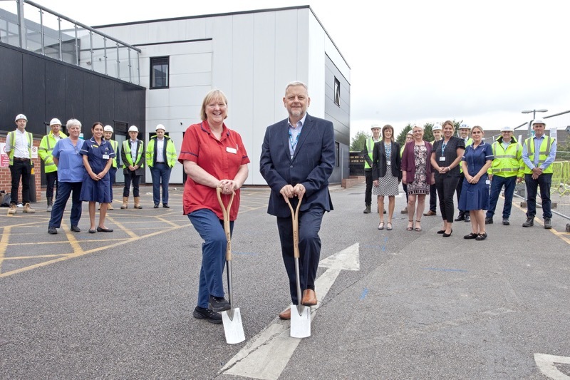 Main image for Ground broken on new hospital theatre