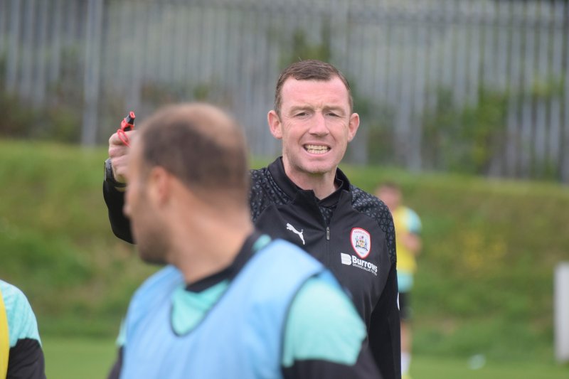 Main image for Collins takes training after whirlwind appointment