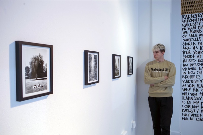 Civic Exhibits: Barnsley life caught through the lenses of three local photographers, are on display at the civic gallery space. Picture Shaun Colborn PD092305