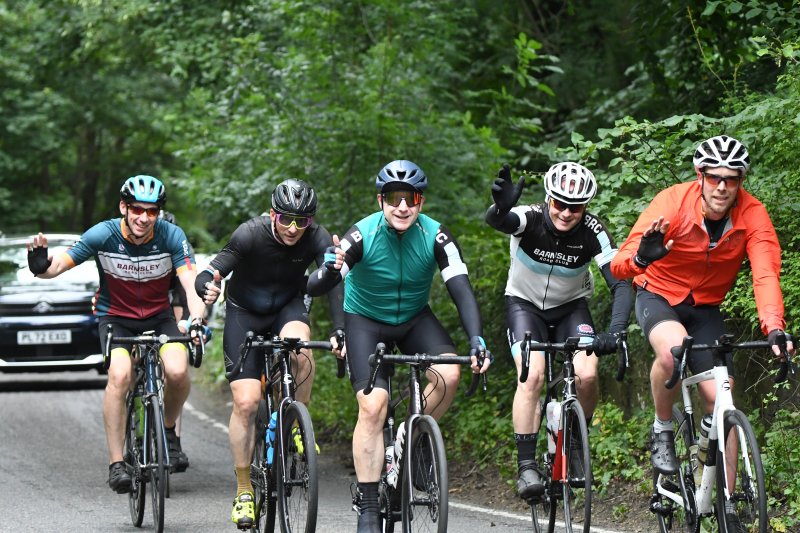 Main image for 70 take on Barnsley RC’s 80-mile race around borough