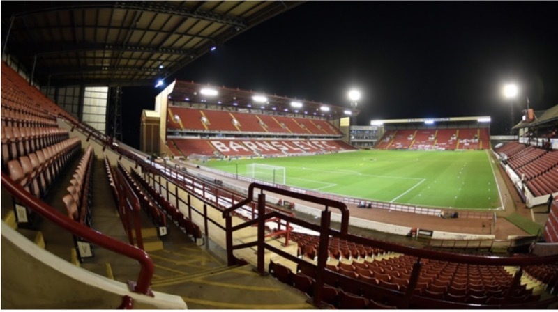 Main image for Support given to Oakwell fanzone