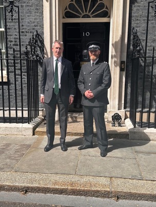 SPECIAL EVENT: MP Dan Jarvis with Richard Mangham.