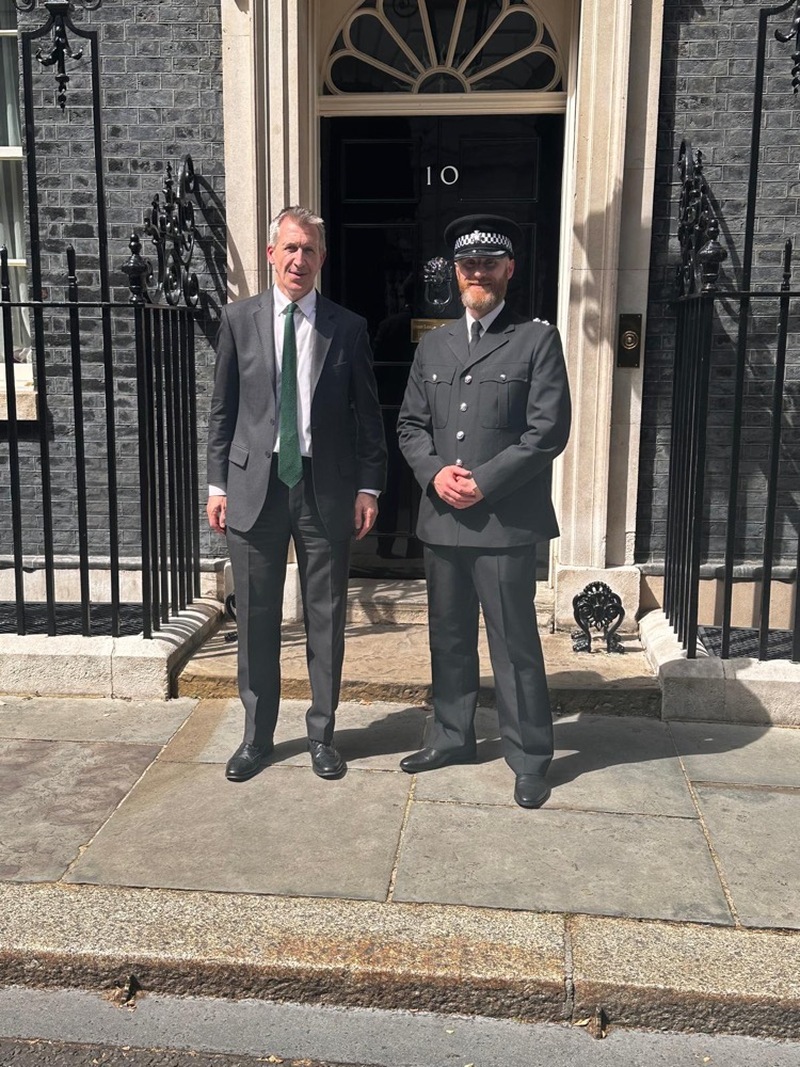 SPECIAL EVENT: MP Dan Jarvis with Richard Mangham.