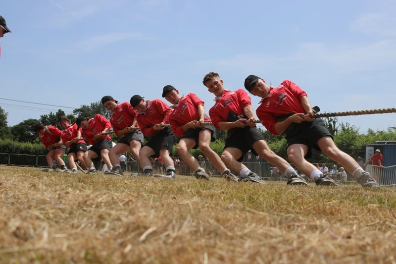 TUG OF WAR: The two teams are off to the national championships.