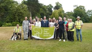 PROUD: Locke Park is one of the green spaces to receive the award.
