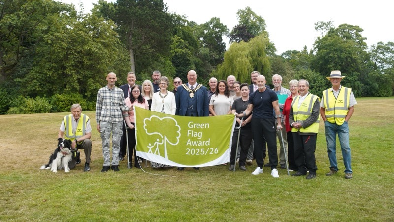 PROUD: Locke Park is one of the green spaces to receive the award.