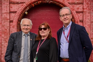 APPROVED: Couns Joe Hayward, Anita Cherryholme and Sir Steve Houghton. Picture: Andrew Copley.