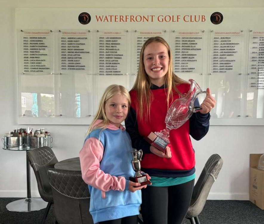 Main image for Golfing sisters set for international event