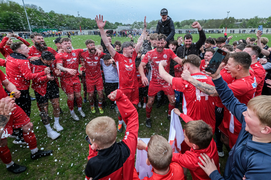 Main image for Promoted Wombwell want to overtake Church as top non league side in Barnsley
