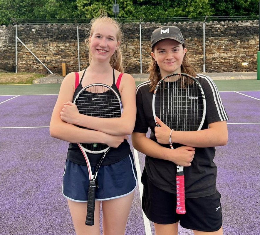 Main image for Eleanor and Libby have played their way to Wimbledon