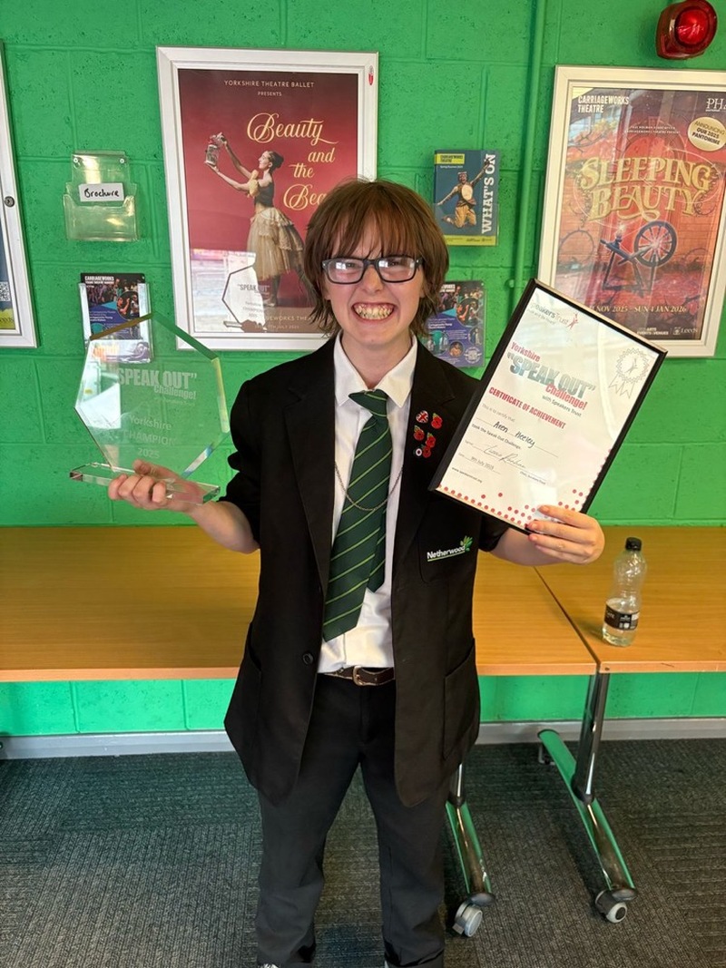 WINNER: Aren Heeley.