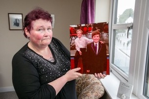 TEN YEARS ON: Claire Throssel still campaigning ten years on. Picture Shaun Colborn PD093592