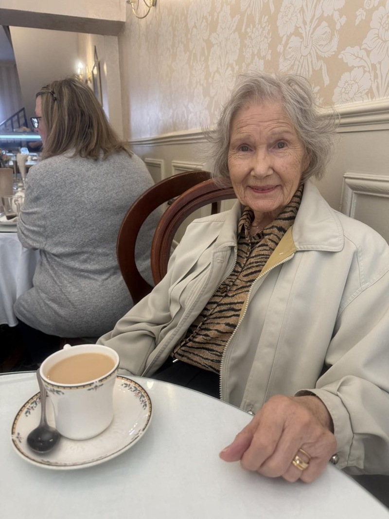 PROUD: Jean Foulstone.