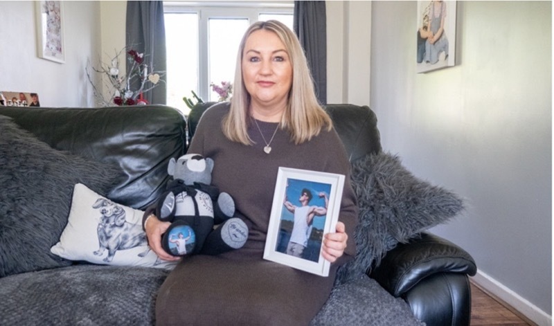 Brandon’s memory lives on in his mum’s hard work.