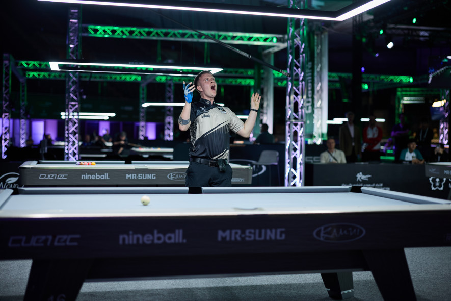 Main image for Sanderson looking to conquer world of pool