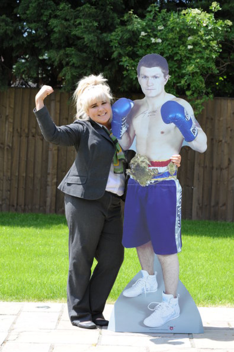 Main image for Ricky Hatton cut-out does the rounds