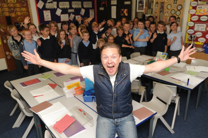 Main image for Why DJ Hirsty was gobsmacked on his visit to Gawber school