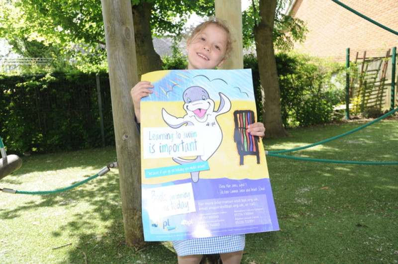Main image for Ellena makes a splash with her poster